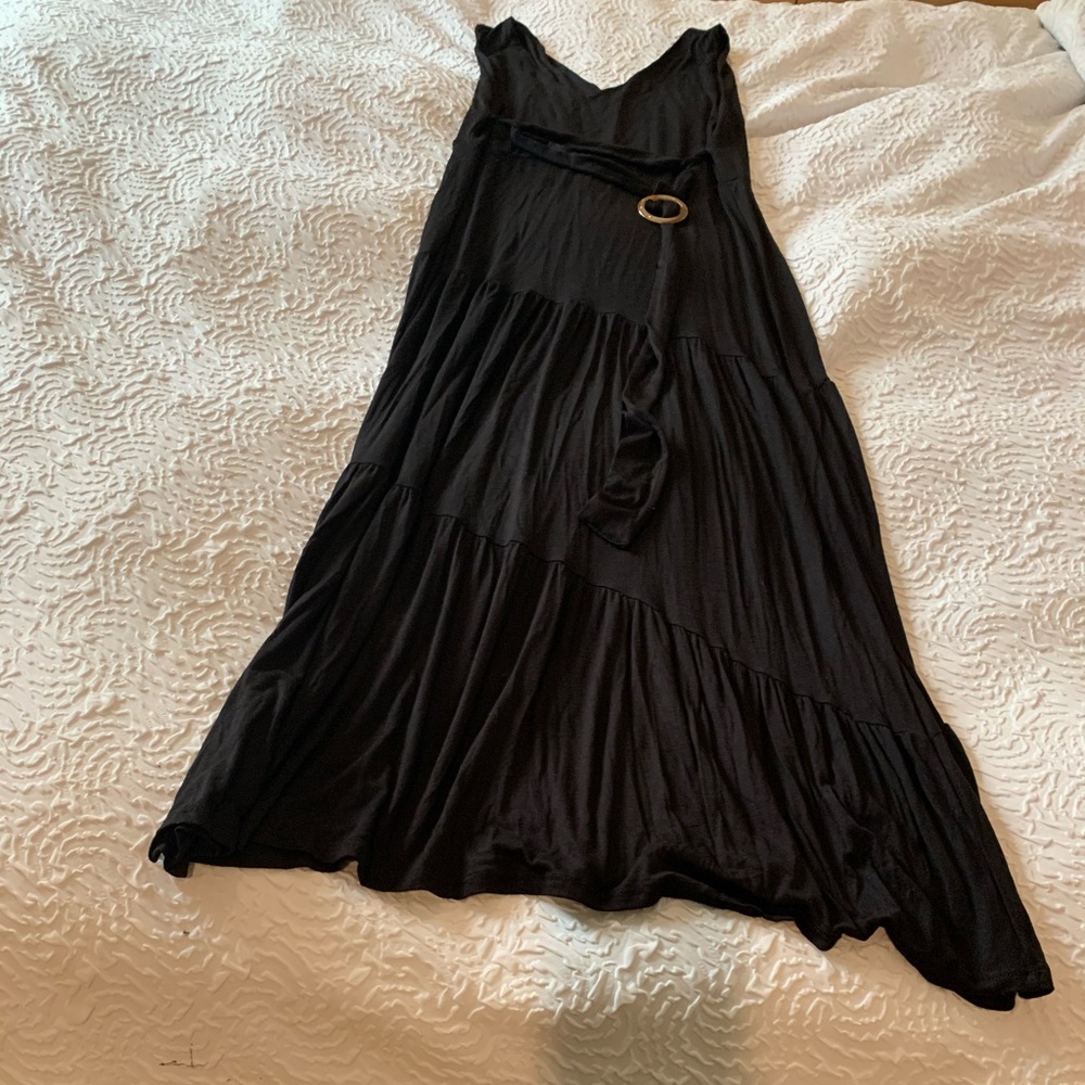 Mikey and Joey size large black dress.